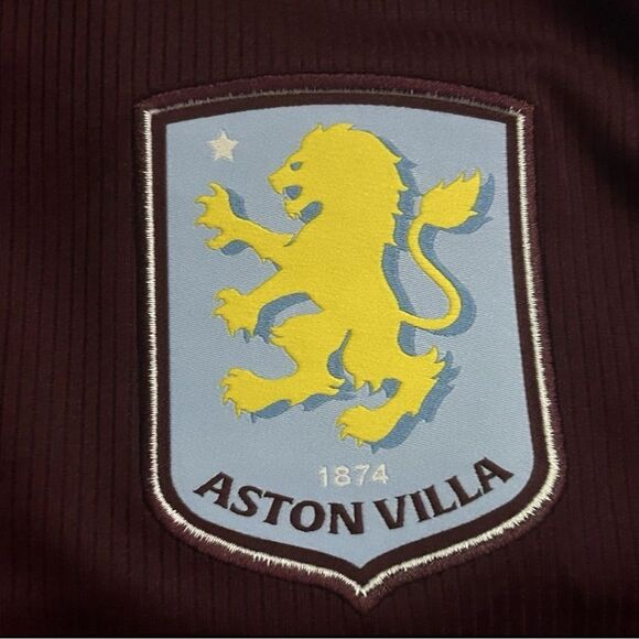 Adidas Aston Villa FC 24/25 Home Kit Red Size Small Soccer Jersey Betano - Picture 3 of 8